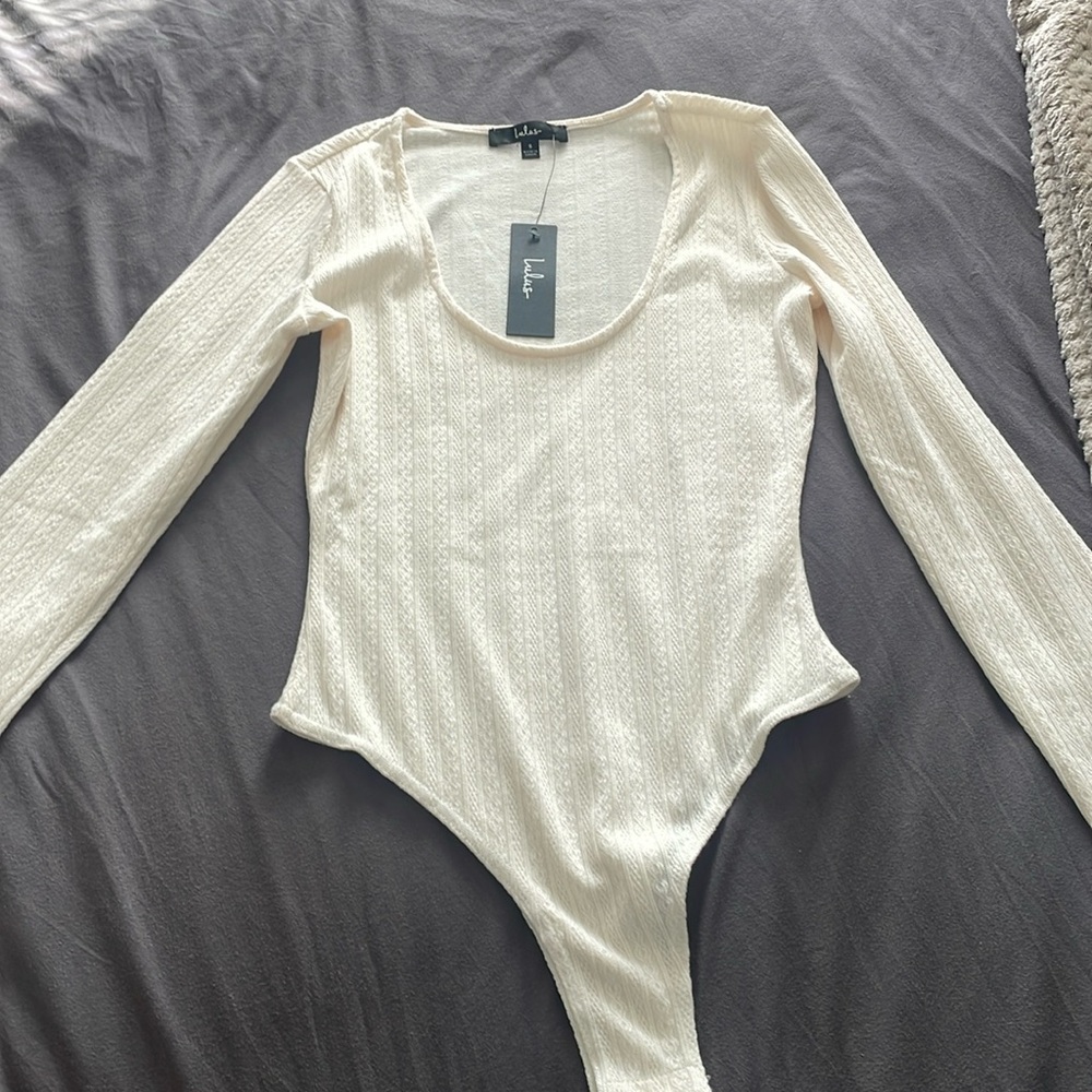 Lulus Long Sleeve Bodysuite